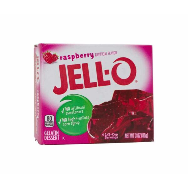 Jell-O Gelatin Dessert Raspberry