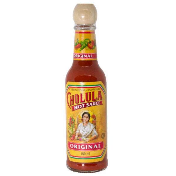 Cholula ist DIE original mexikanische Sauce für authentische Küche. Mit unseren 4 verschiedenen Saucen geben Sie jedem Gericht eine raffinierte Schärfe und werden Ihre Gäste beeindrucken. Inhalt: 150ml