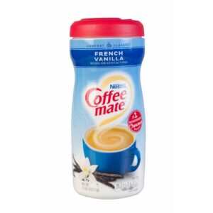 Coffee Mate French Vanilla ist ein leckeres Kaffeeweisser-Pulver