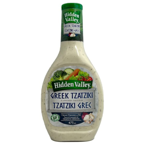 Entdecken Sie das köstliche Hidden Valley Greek Tzatziki Dressing