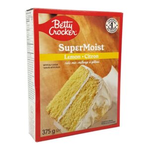 Genießen Sie den erfrischenden Geschmack mit dem Betty Crocker Lemon Cake Mix. Diese Backmischung ermöglicht es Ihnen