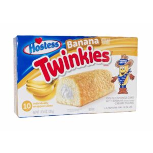 Tauchen Sie ein in den köstlichen Geschmack von Hostess Twinkies Banana - einer unwiderstehlichen Leckerei